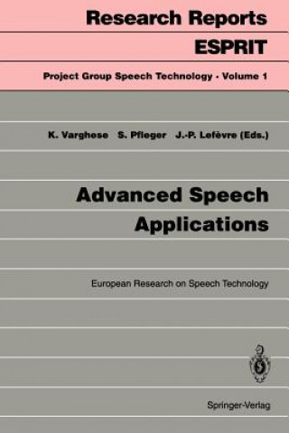 Carte Advanced Speech Applications Jean-Paul Lefevre
