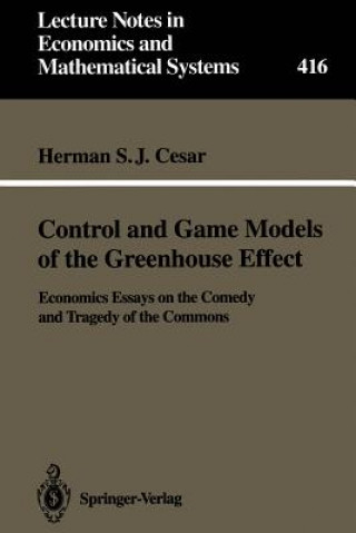 Książka Control and Game Models of the Greenhouse Effect Herman S.J. Cesar