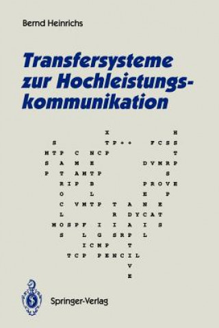 Knjiga Transfersysteme zur Hochleistungskommunikation Bernd Heinrichs