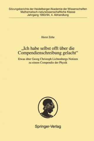Carte "Ich Habe Selbst Offt Uber die Compendienschreibung Gelacht" Horst Zehe