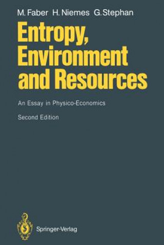 Livre Entropy, Environment and Resources Malte Faber