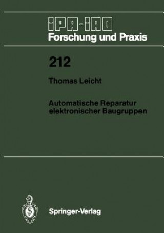 Könyv Automatische Reparatur elektronischer Baugruppen Thomas Leicht