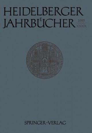 Книга Heidelberger Jahrbucher Reiner Wiehl