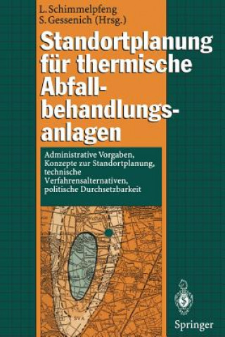 Kniha Standortplanung für thermische Abfallbehandlungsanlagen Stefan Gessenich