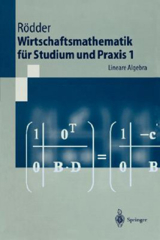 Könyv Wirtschaftsmathematik Fur Studium Und Praxis 1 Wilhelm Rodder
