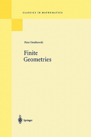 Könyv Finite Geometries Peter Dembowski