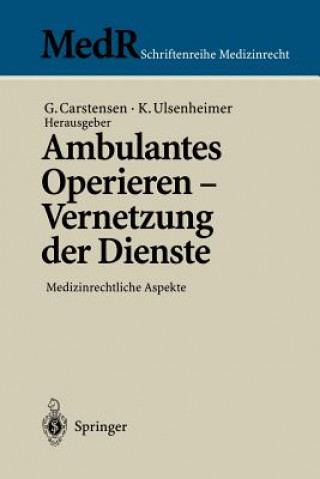 Carte Ambulantes Operieren - Vernetzung Der Dienste Gert Carstensen