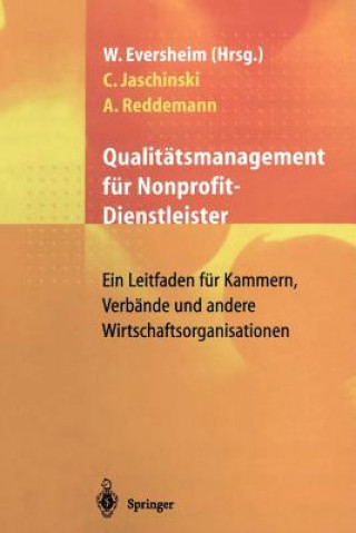 Книга Qualitatsmanagement fur Nonprofit-Dienstleister Christoph Jaschinski