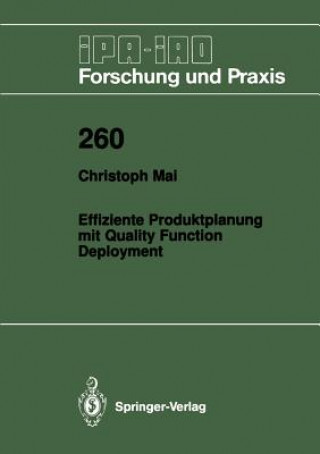 Buch Effiziente Produktplanung mit Quality Function Deployment Christoph Mai