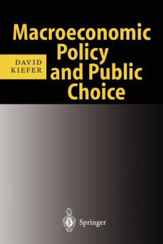 Kniha Macroeconomic Policy and Public Choice David Kiefer