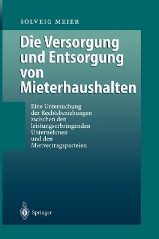 Книга Die Versorgung und Entsorgung von Mieterhaushalten Solveig Meier