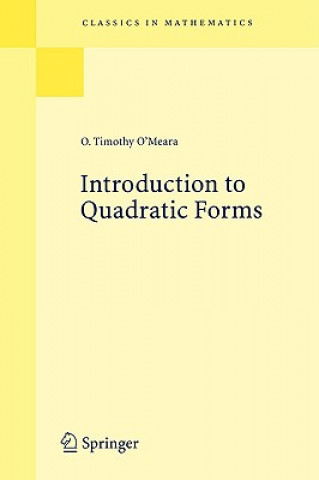 Boek Introduction to Quadratic Forms O. T. O'Meara