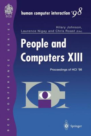 Kniha People and Computers XIII Hilary Johnson