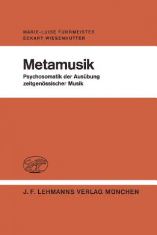 Könyv Metamusik M.-L. Fuhrmeister