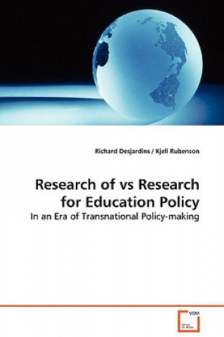 Книга Research of vs Research for Education Policy Richard Desjardins