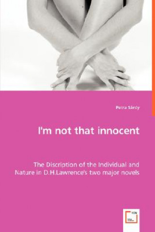Könyv I'm not that innocent Petra Sárdy