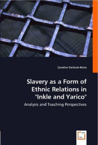 Kniha Slavery as a Form of Ethnic Relations in "Inkle and Yarico" Caroline St. Heiss