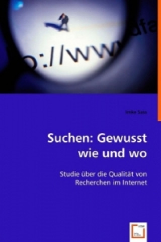 Kniha Suchen: Gewusst wie und wo Imke Sass