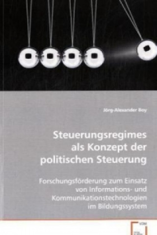 Carte Steuerungsregimes als Konzept der politischen Steuerung Jörg-Alexander Boy