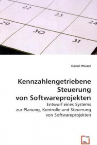 Kniha Kennzahlengetriebene Steuerung von Softwareprojekten Daniel Wasser