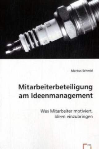 Kniha Mitarbeiterbeteiligung am Ideenmanagement Markus Schmid