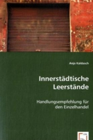 Buch Innerstädtische Leerstände Anja Kaldasch