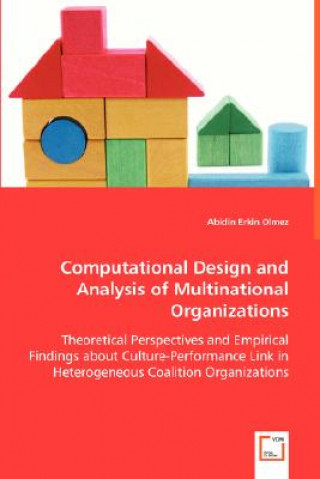 Kniha Computational Design and Analysis of Multinational Organizations Abidin E. Olmez