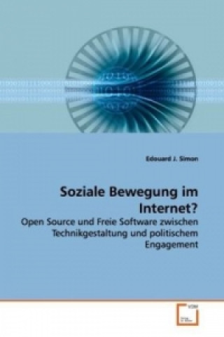 Kniha Soziale Bewegung im Internet? Edouard J. Simon