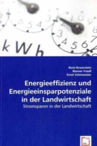 Carte Energieeffizienz und Energieeinsparpotenziale in der Landwirtschaft Rene Braunstein