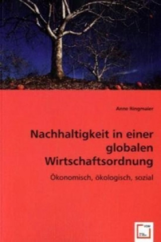 Libro Nachhaltigkeit in einer globalen Wirtschaftsordnung Anne Ringmaier