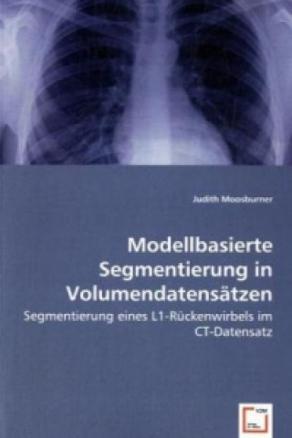 Könyv Modellbasierte Segmentierung in Volumendatensätzen Judith Moosburner
