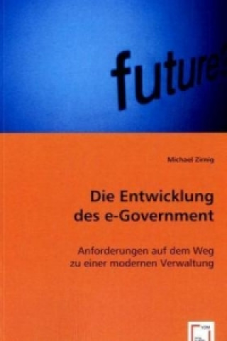 Kniha Die Entwicklung des e-Government Michael Zirnig