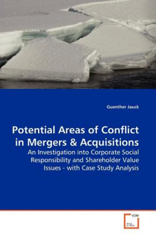 Kniha Potential Areas of Conflict in Mergers Guenther Jauck