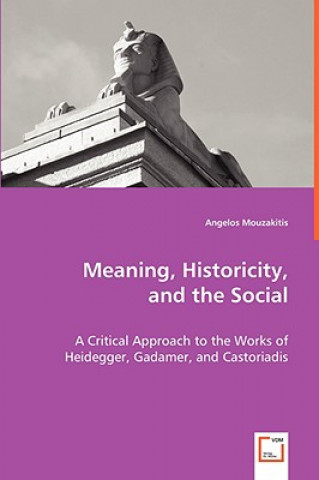 Kniha Meaning. Historicity, and the Social Angelos Mouzakitis