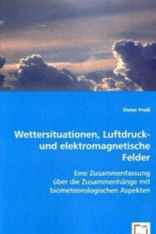 Könyv Wettersituationen, Luftdruck- und elektromagnetische Felder Dieter Preiß