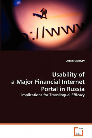 Carte Usability of a Major Financial Internet Portal in Russia Alexei Oulanov