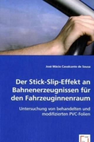 Kniha Der Stick-Slip-Effekt an Bahnenerzeugnissen für den Fahrzeuginnenraum José Mácio Cavalcante