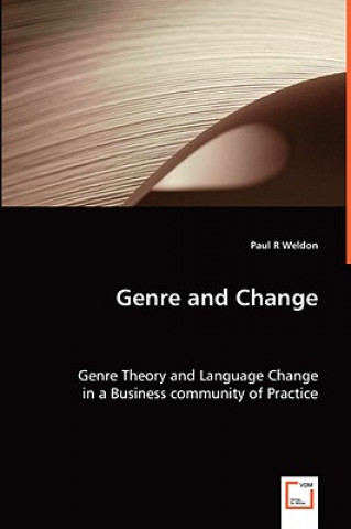 Kniha Genre and Change Paul R. Weldon