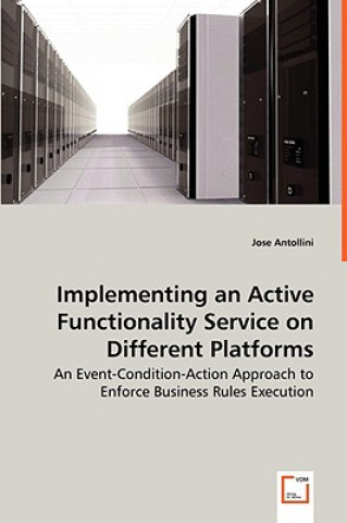 Kniha Implementing an Active Functionality Service on Different Platforms - An Event-Condition-Action Approach to Enforce Business Rules Execution Jose Antollini