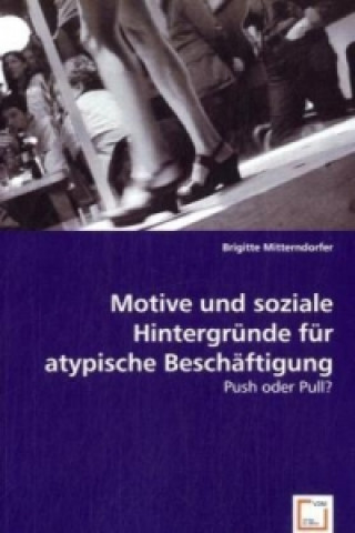 Kniha Motive und soziale Hintergründe für atypische Beschäftigung Brigitte Mitterndorfer