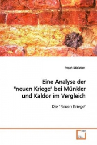 Kniha Eine Analyse der "neuen Kriege" bei Münkler  und Kaldor im Vergleich. Pegah Edalatian