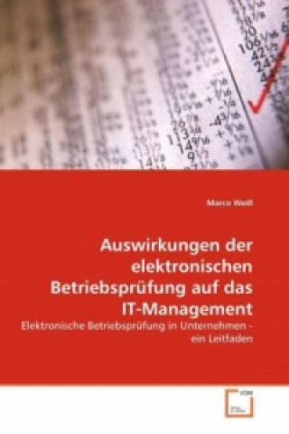 Buch Auswirkungen der elektronischen Betriebsprüfung auf das IT-Management Marco Weiß