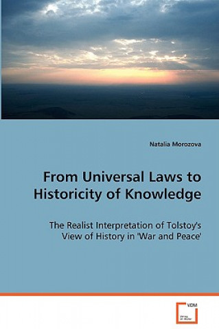 Carte From Universal Laws to Historicity of Knowledge Natalia Morozova