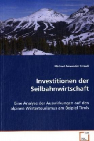 Libro Investitionen der Seilbahnwirtschaft Michael A. Strauß