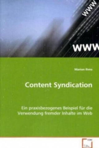 Kniha Content Syndication Marion Ihms