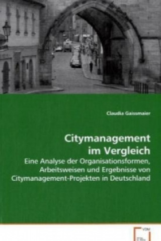 Book Citymanagement im Vergleich Claudia Gaissmaier