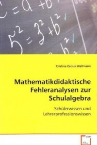 Livre Mathematikdidaktische Fehleranalysen zur Schulalgebra Cristina Eccius Wellmann