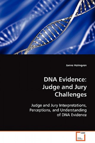 Kniha DNA Evidence Janne Holmgren