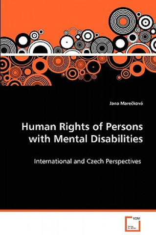 Książka Human Rights of Persons with Mental Disabilities Jana Marečková