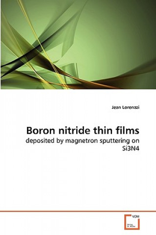 Könyv Boron nitride thin films Jean Lorenzzi